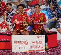 Indonesia Masters 2022: FajRi Amankan Satu Gelar untuk Tuan Rumah